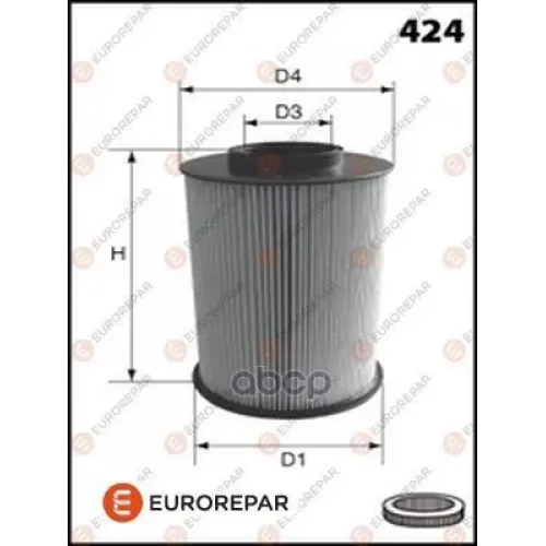Фильтр Воздушный Ford Focus 04-/Volvo S40/V50 04- EUROREPAR 