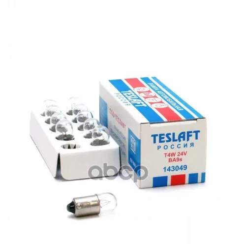 Лампа Накаливания Teslaft -  T4w 24V Ba9s  Стандарт Teslaft 