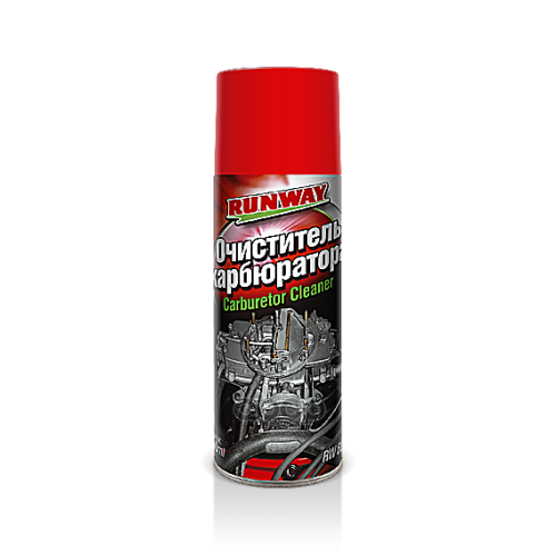 Runway Очиститель Карбюратора. Аэрозоль (0.45L) RUNWAY 
