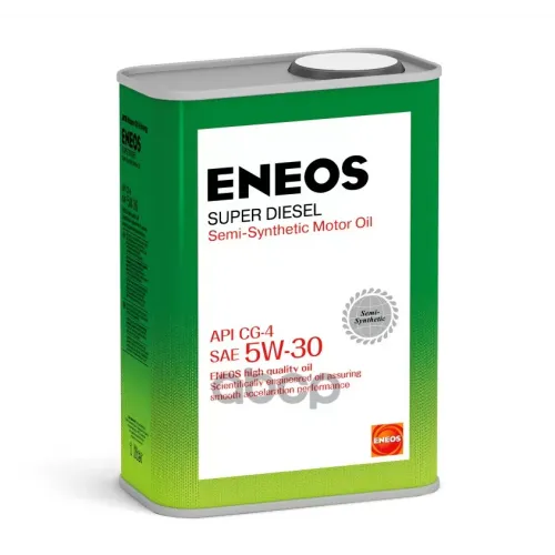 ENEOS Масло Моторное 5W30 Eneos 0,94Л Полусинтетика Super Diesel Cg-4