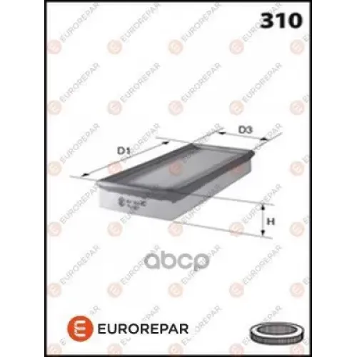 Фильтр Воздушный Nissan X-Trail 00- EUROREPAR 