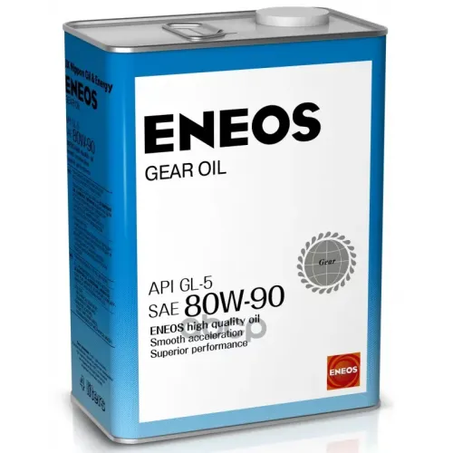 Масло Трансмиссион 80W90 Eneos 4Л Плусинтетика Gear Oil Gl-5 ENEOS 