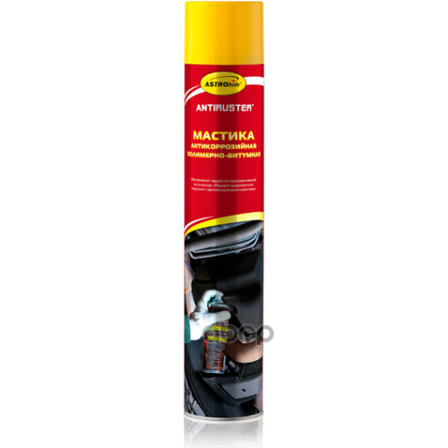 Astrohim Мастика Антикоррозийная Полимерно-Битумная. Аэрозоль (1L) ASTROHIM 