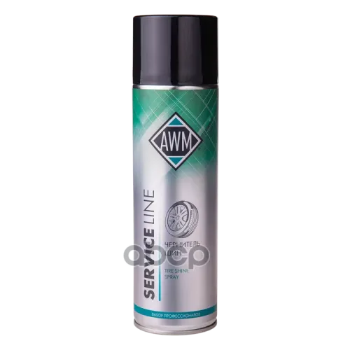 Восстановитель Блеска Резины (Чернитель) (Awm) (650 Мл) Аэроз. AWM 