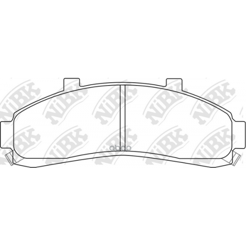Pn0179 Тормозные Колодки Дисковые Ford Explorer Nibk 366 NiBK 