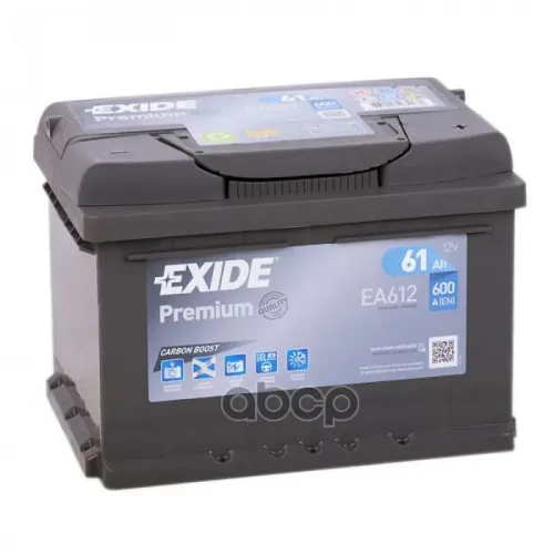 Аккумуляторная Батарея Exide Premium  Ea 612 EXIDE 