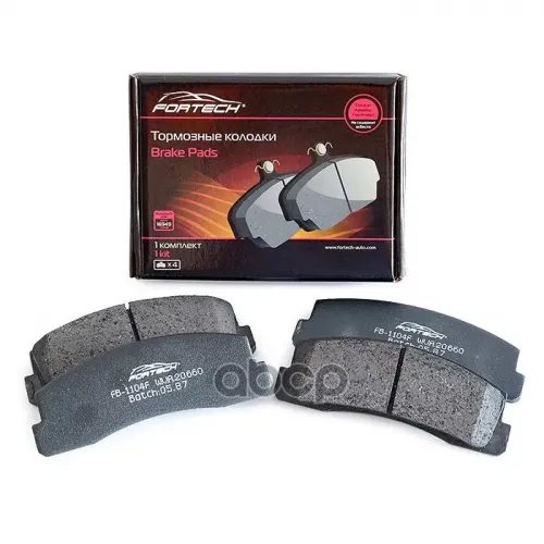 Колодки Тормозные Передние Fortech 