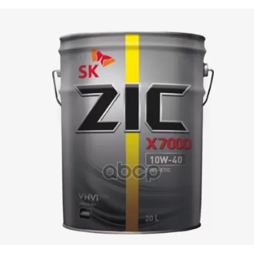 ZIC Zic X7000 Ap 10W40 (20Л) Синтетическое Моторное Масло