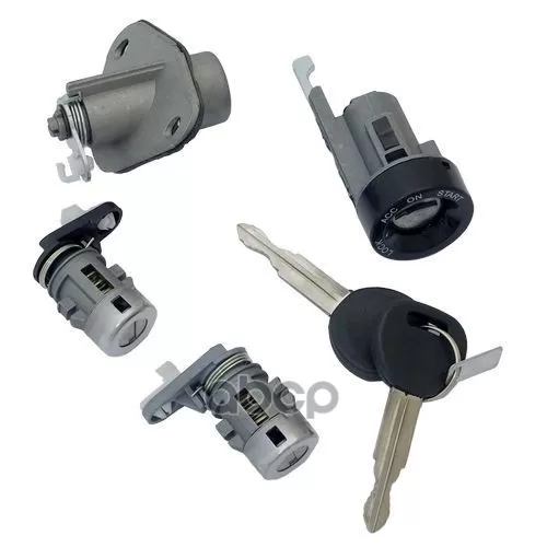 Комплект Личинок Дверей С Ключами Chevrolet Lanos Zikmar 