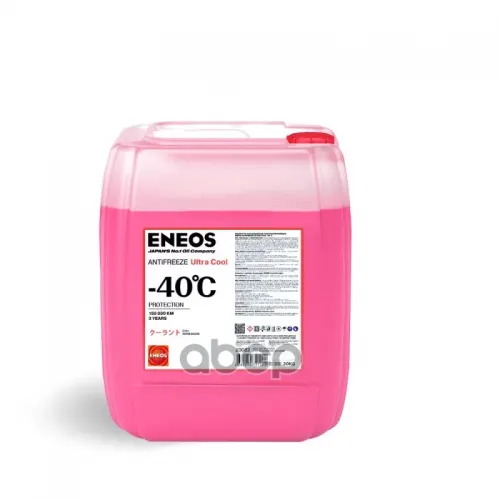Eneos Ultra Cool Pink -40 C G12+ Антифриз Розовый (20L) ENEOS 