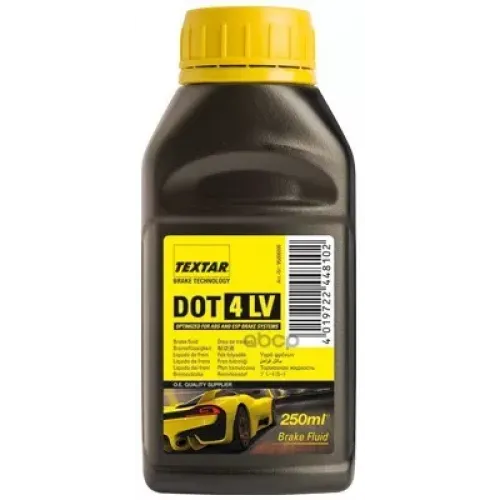 Жидкость Тормозная Textar Dot 4 0.25Л. Textar 