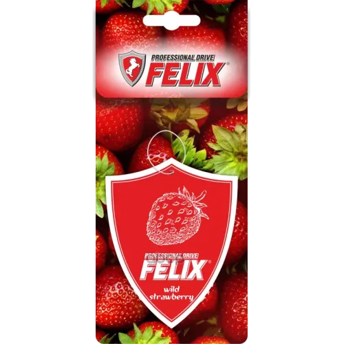 Felix Ароматизатор Бумажный Ароматная Клубника Felix 
