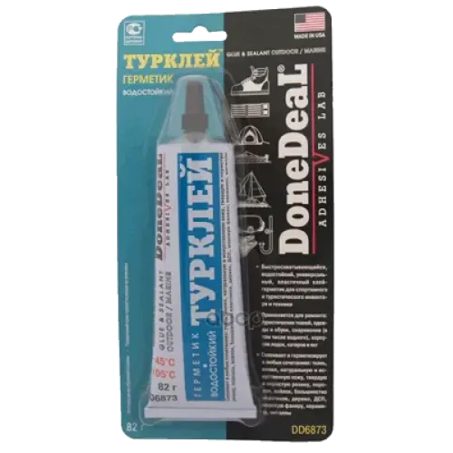 Done Deal Турклей Клей Герметик Водостойкий (0.08L) DoneDeal 