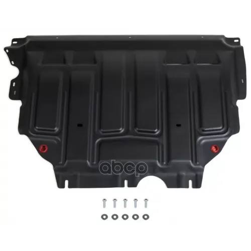 Защита Картера + Кпп + Комплект Крепежа, Сталь, Skoda Octavia 2020-, V- 1.4 1.6/Skoda Superb 2019-, Автоброня 111.05128.1