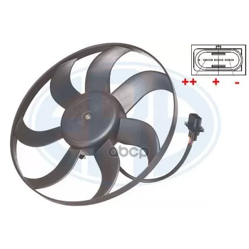 Вентилятор Радиатора Vag Fabia/Rapid 1.6 12- Era 