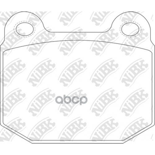 Тормозные Колодки Дисковые Mitsubishi Lancer NiBK 