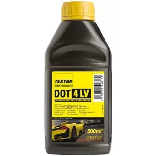Жидкость Тормозная Textar Dot 4 0.5Л. Textar 