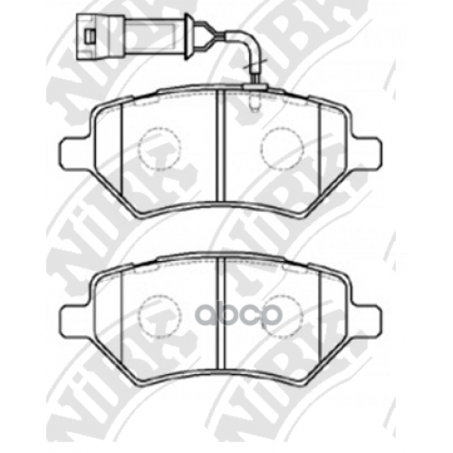 Колодки Тормозные Дисковые NiBK 