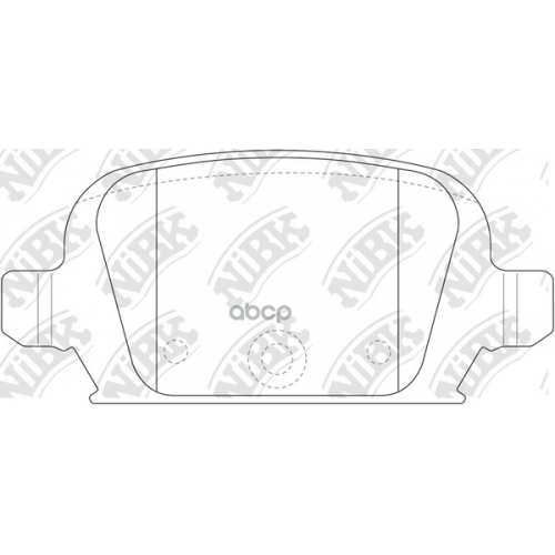 Тормозные Колодки Дисковые Opel Corsa 1.8 NiBK 
