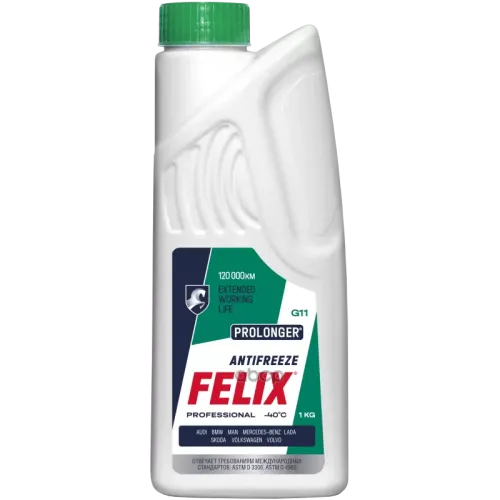 Felix Prolonger G11 Антифриз Зеленый Готовый (1L) Felix 