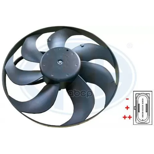 Вентилятор Радиатора Vag Golf 4 97- Era 