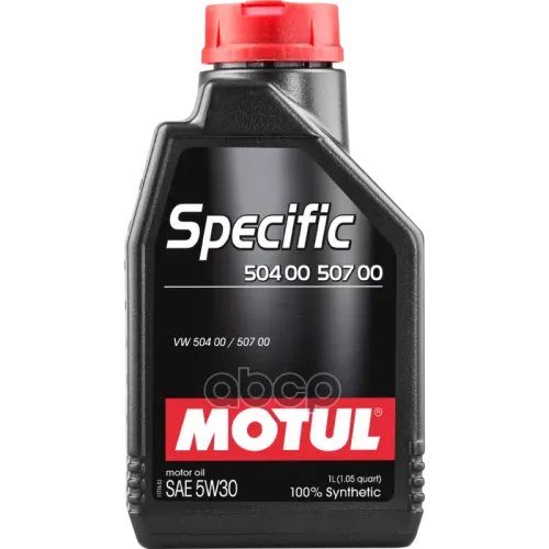 MOTUL Масло Моторное 5W30 Motul 1Л Синтетика Specific 504.00/507.00 C3