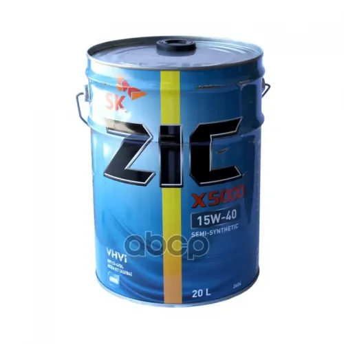 ZIC Масло Zic 15/40 X5000 Diesel Cl-4 П/Синтетическое 20 Л