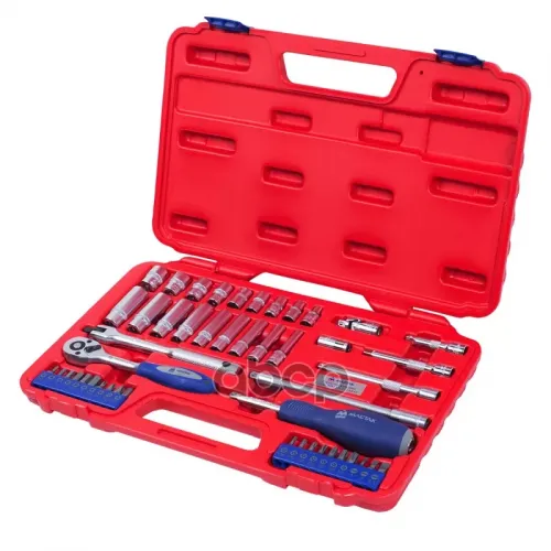 Набор Торцевых Головок С Принадлежностями 1/4  , 5-13 Мм, 47 Предметов Мастак 0-247C