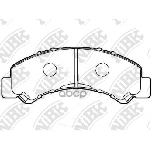 Колодки Тормозные Дисковые NiBK 