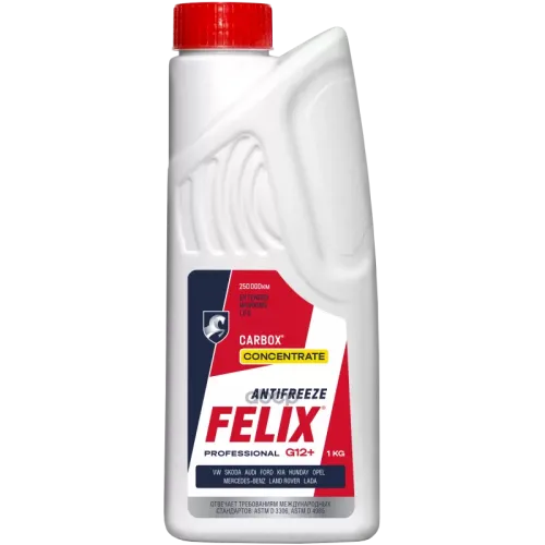Felix Carbox G12+ Антифриз Красный Концентрат (1L) Felix 