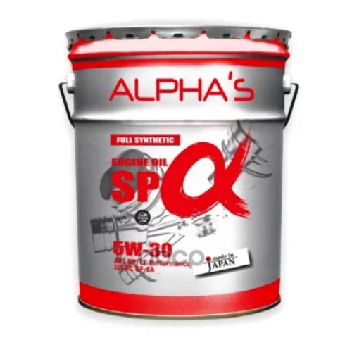 ALPHA’S Масло Моторное 5W-30 20Л Sp/Cf Gf-6A (Синтетика)