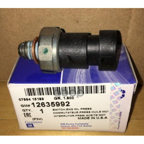 Датчик Давления Масла Двигателя [Org] GENERAL MOTORS 