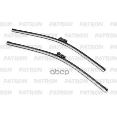 Щетки Стеклоочистителя Vw T5/T6/Amarok 09- 610Мм + 610Мм Плоская Push Button PATRON 