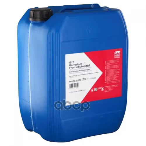 Антифриз (Красный) 20Л G12 Febi 