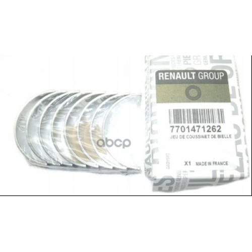 Вкладыши Шатунные К-Кт [Org] RENAULT 