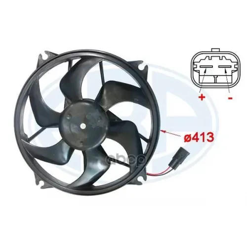 Вентилятор Радиатора Psa 307/308 01- 1.6/1.4Hdi/2.0Hdi Era 