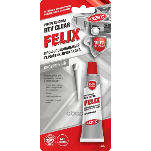 Felix Rtv Clear Герметик-Прокладка (Прозрачный) (0.032L) Felix 