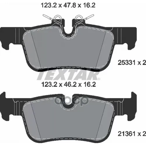Колодки Тормозные Дисковые Textar 