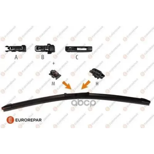 Щетка Стеклоочистителя Щётка С/О Plat 350Mm Hook + U + M + EUROREPAR 
