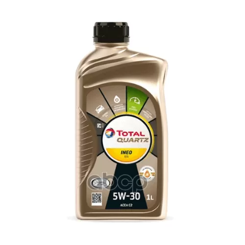 TotalEnergies Масло Моторное 5W30 Total 1Л Синтетика Quartz Ineo Ecs