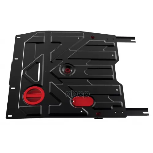 Защита Картера + Кпп, Fiat Sedici 2005-2012, V - 1.6/Suzuki Sx4 2007-2013, V - 1.6 Автоброня 111.05505.3