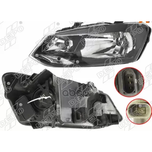 Фара Основная Левая Depo 441-11G9LMLDEM2