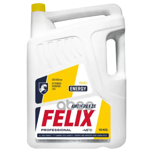 Felix Energy G12+ Антифриз Желтый Готовый (10L) Felix 