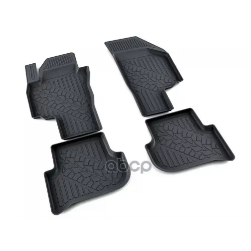 Коврики Салона Полиуретан Черный Skoda Yeti 2009- АгатэК A.003.129.PL
