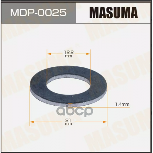 Шайба (Прокладка) Для Болта Маслосливного [Уп. 50 Шт., Цена За 1 Шт.] Masuma MDP-0025