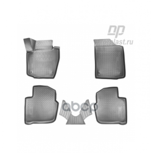 Коврики Салонные Для Skoda Rapid Ii 3D (2020) NORPLAST 