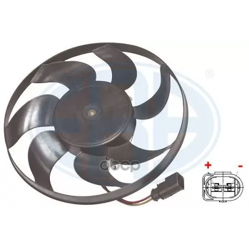Вентилятор Радиатора A3/Passat/G5/Octavia/Superb/Yeti 1.2-3.6/1.6Td-2.0Td 03- Era 