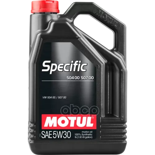 MOTUL Motul Specific Vw504.00/507.00 5W30 Масло Моторное Синт. 5L