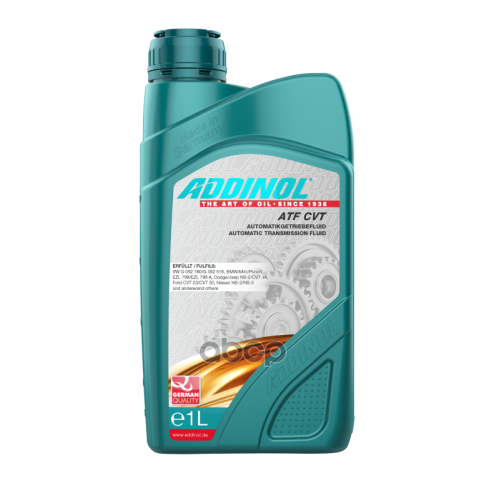 Addinol Atf Cvt Жидкость Трансмиссионная (1L) ADDINOL 