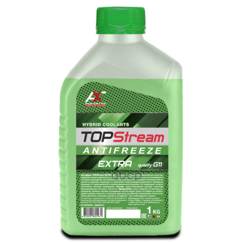 Topstream Extra -30 Зеленый Антифриз 1L TOPStream 